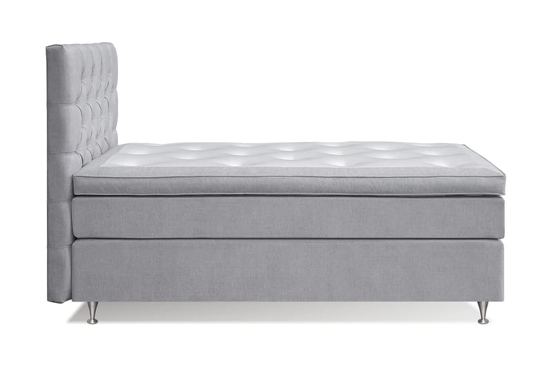 Joluma Kontinentalsäng Fast 105x200 cm - (+Fler val) 105x200 cm Ljusgrå - Möbler - Säng - Kontinentalsäng