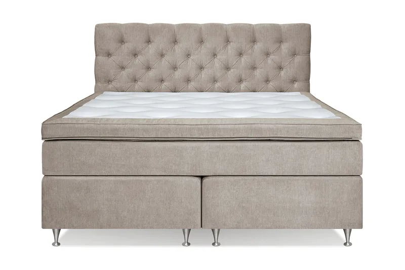 Joluma Kontinentalsäng Fast 160x200 cm - (+Fler val) 160x200 cm Beige - Möbler - Säng - Kontinentalsäng