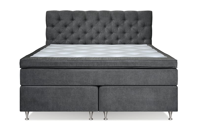 Joluma Kontinentalsäng Fast 180x200 cm - (+Fler val) 180x200 cm Mörkgrå - Möbler - Säng - Komplett sängpaket