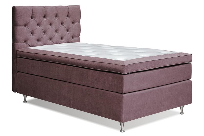 Joluma Kontinentalsäng Medium 105x200 cm - (+Fler val) 105x200 cm Mörkrosa - Möbler - Säng - Kontinentalsäng