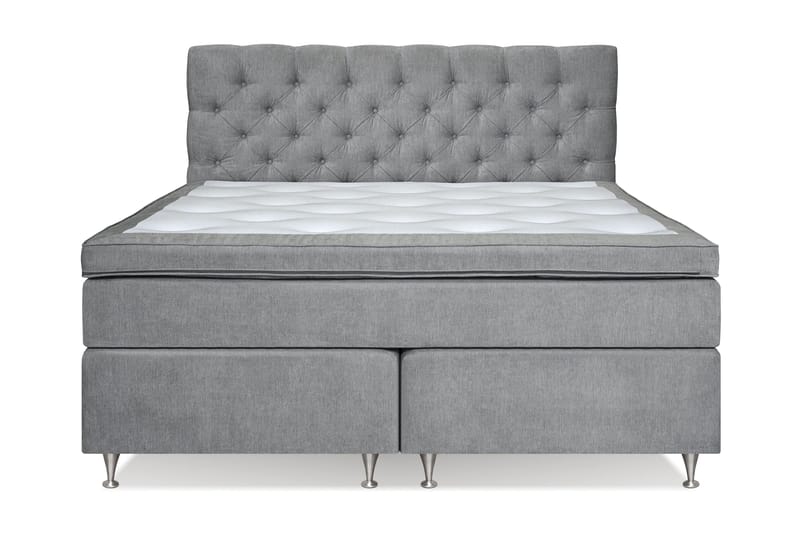 Joluma Kontinentalsäng Medium 180x200 cm - (+Fler val) 180x200 cm Grå - Möbler - Säng - Kontinentalsäng