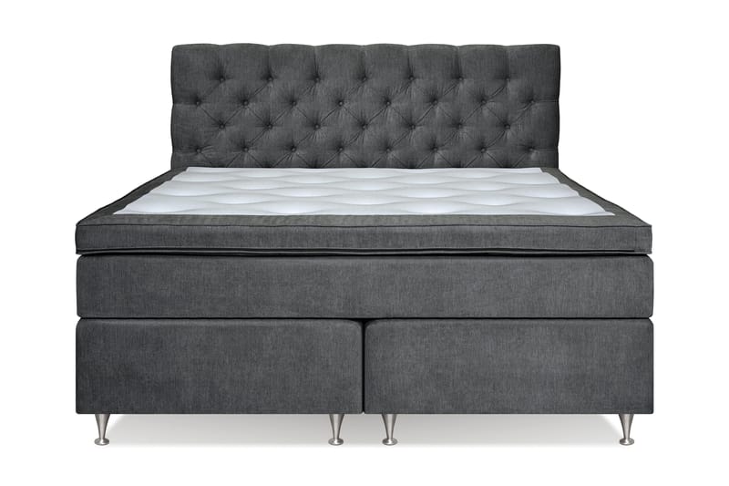 Joluma Kontinentalsäng Medium 180x200 cm - (+Fler val) 180x200 cm Mörkgrå - Möbler - Säng - Komplett sängpaket