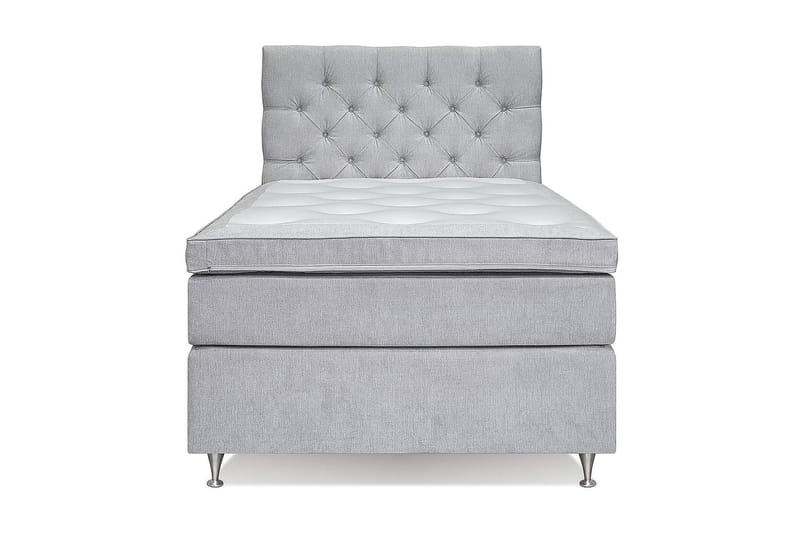 Joluma Sängpaket Fast 105x200 cm - (+Fler val) 105x200 cm Ljusgrå - Möbler - Säng - Kontinentalsäng