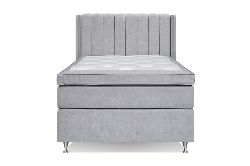Joluma Sängpaket Fast 105x200 cm - (+Fler val) 105x200 cm Ljusgrå - Möbler - Säng - Komplett sängpaket
