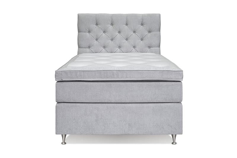 Joluma Sängpaket Fast 105x200 cm - (+Fler val) 105x200 cm Ljusgrå - Möbler - Säng - Komplett sängpaket