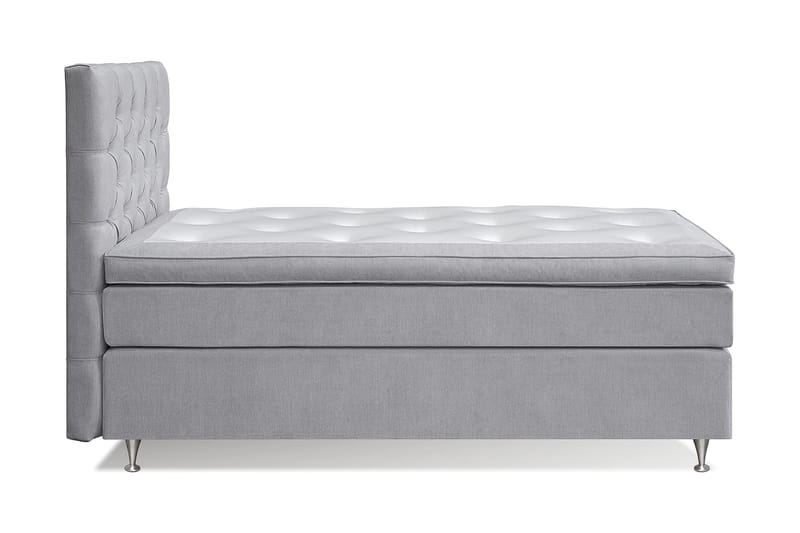 Joluma Sängpaket Fast 105x200 cm - (+Fler val) 105x200 cm Ljusgrå - Möbler - Säng - Komplett sängpaket