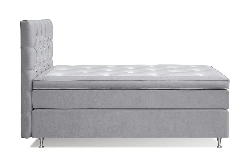Joluma Sängpaket Fast 105x200 cm - (+Fler val) 105x200 cm Ljusgrå - Möbler - Säng - Kontinentalsäng