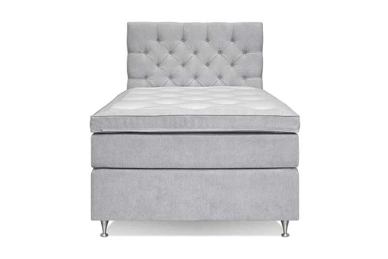 Joluma Sängpaket Fast 105x200 cm - (+Fler val) 105x200 cm Ljusgrå - Möbler - Säng - Kontinentalsäng