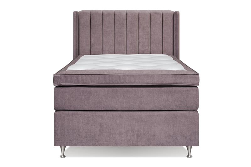 Joluma Sängpaket Fast 105x200 cm - (+Fler val) 105x200 cm Mörkrosa - Möbler - Säng - Komplett sängpaket
