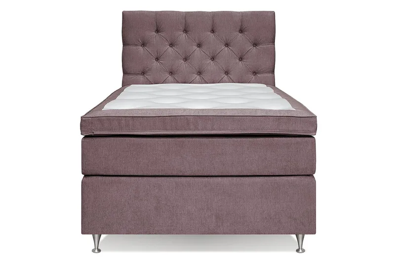 Joluma Sängpaket Fast 105x200 cm - (+Fler val) 105x200 cm Mörkrosa - Möbler - Säng - Kontinentalsäng