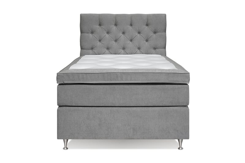 Joluma Sängpaket Fast 120x200 cm - (+Fler val) 120x200 cm Grå - Möbler - Säng - Komplett sängpaket
