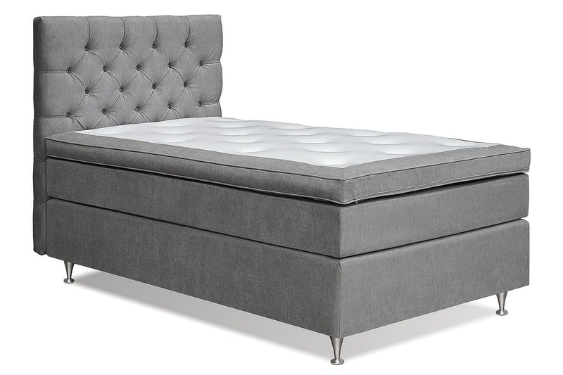 Joluma Sängpaket Fast 120x200 cm - (+Fler val) 120x200 cm Grå - Möbler - Säng - Kontinentalsäng