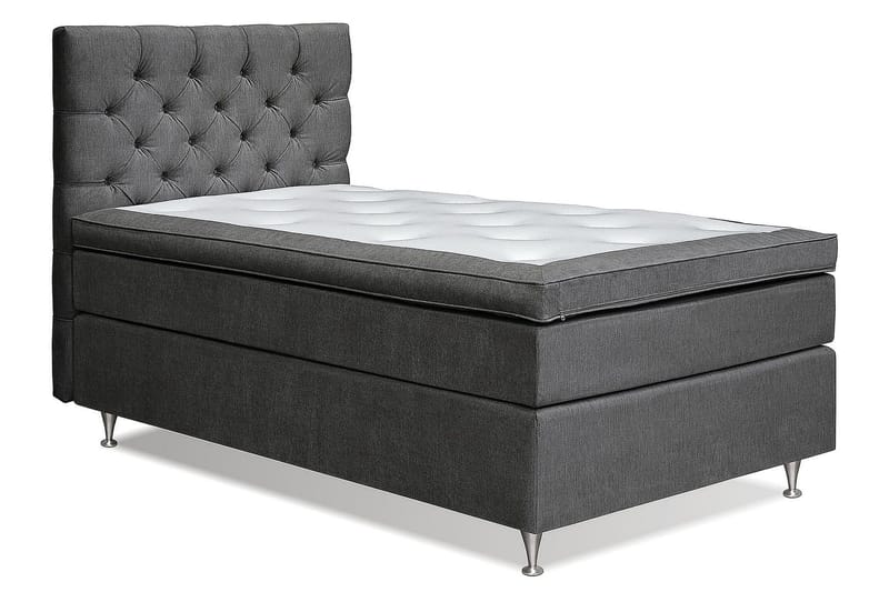 Joluma Sängpaket Fast 120x200 cm - (+Fler val) 120x200 cm Mörkgrå - Möbler - Säng - Kontinentalsäng