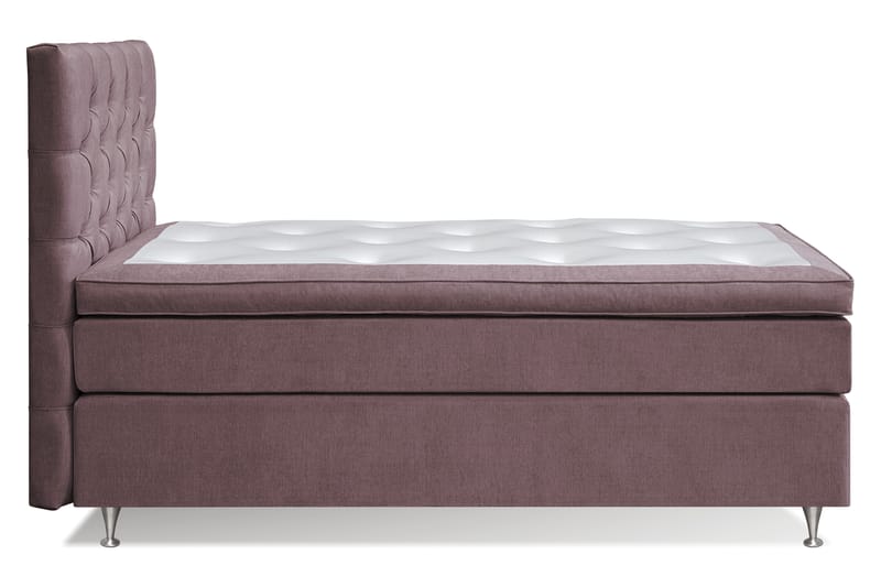 Joluma Sängpaket Fast 120x200 cm - (+Fler val) 120x200 cm Mörkrosa - Möbler - Säng - Komplett sängpaket
