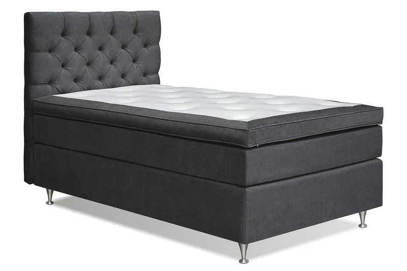 Joluma Sängpaket Fast 120x200 cm - (+Fler val) 120x200 cm Svart - Möbler - Säng - Kontinentalsäng