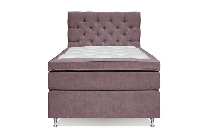 Joluma Sängpaket Fast 140x200 cm - (+Fler val) 140x200 cm Mörkrosa - Möbler - Säng - Komplett sängpaket