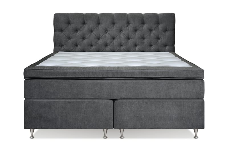 Joluma Sängpaket Fast 160x200 cm - (+Fler val) 160x200 cm Mörkgrå - Möbler - Säng - Kontinentalsäng