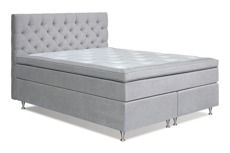 Joluma Sängpaket Fast 160x200 cm - Grå - Möbler - Säng - Kontinentalsäng