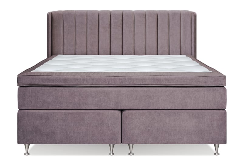 Joluma Sängpaket Fast 180x200 cm - (+Fler val) 180x200 cm Mörkrosa - Möbler - Säng - Komplett sängpaket