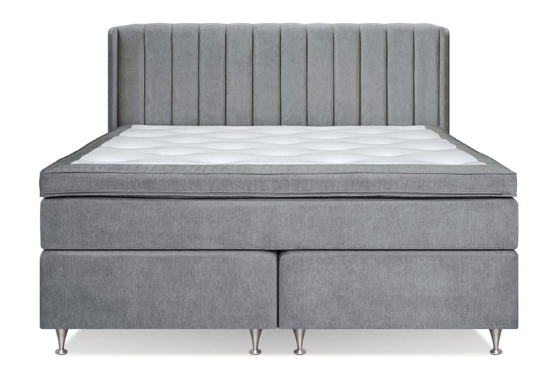 Joluma Sängpaket Fast/Medium 160x200 cm - (+Fler val) 160x200 cm Grå - Möbler - Säng - Kontinentalsäng