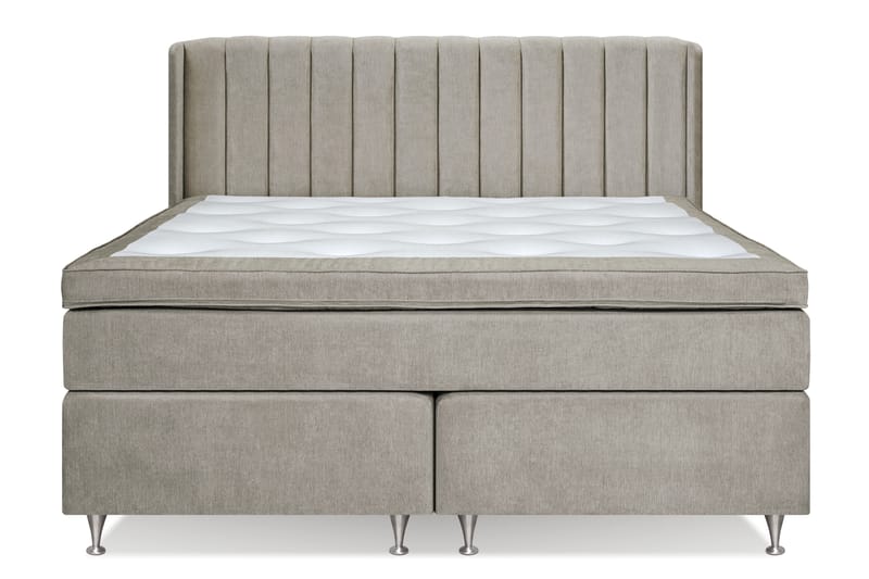 Joluma Sängpaket Fast/Medium 180x200 cm - (+Fler val) 180x200 cm Beige - Möbler - Säng - Komplett sängpaket