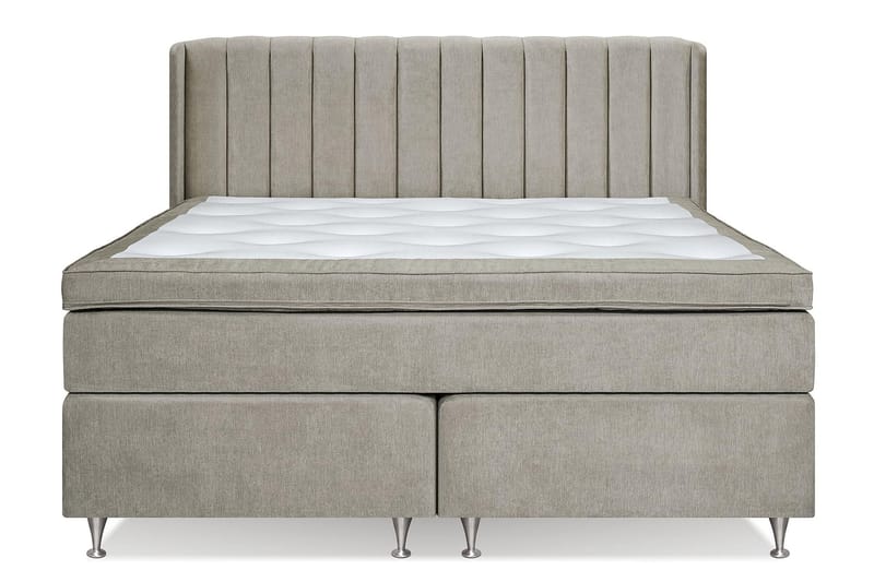 Joluma Sängpaket Fast/Medium 180x200 cm - (+Fler val) 180x200 cm Beige - Möbler - Säng - Komplett sängpaket