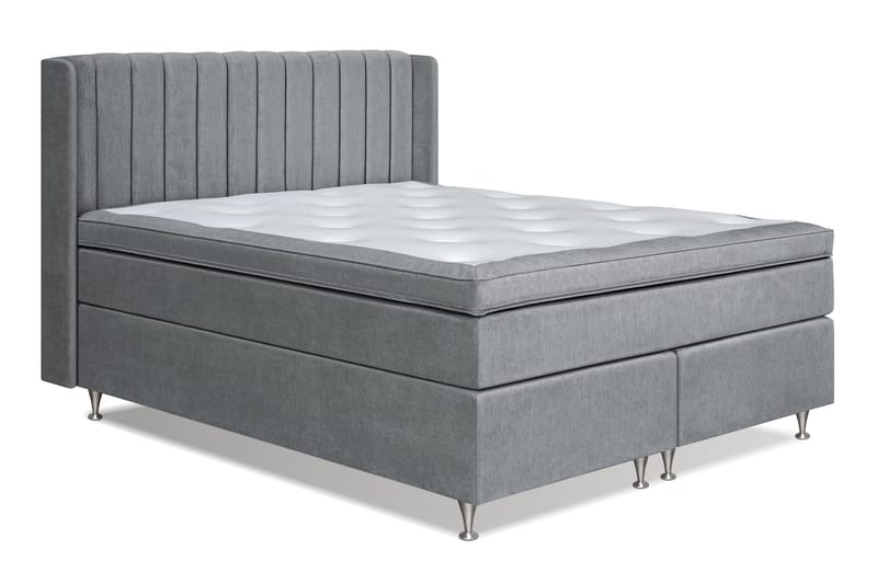 Joluma Sängpaket Fast/Medium 180x200 cm - (+Fler val) 180x200 cm Grå - Möbler - Säng - Komplett sängpaket