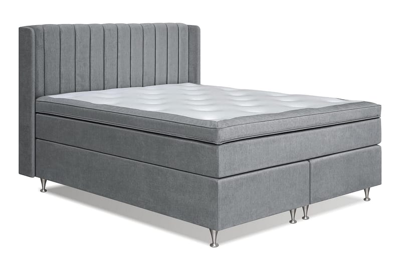 Joluma Sängpaket Fast/Medium 180x200 cm - (+Fler val) 180x200 cm Grå - Möbler - Säng - Komplett sängpaket
