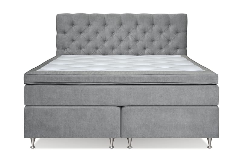 Joluma Sängpaket Fast/Medium 180x200 cm - (+Fler val) 180x200 cm Grå - Möbler - Säng - Komplett sängpaket