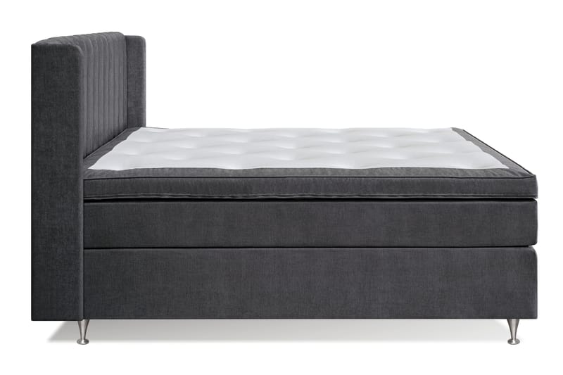 Joluma Sängpaket Fast/Medium 180x200 cm - (+Fler val) 180x200 cm Mörkgrå - Möbler - Säng - Komplett sängpaket