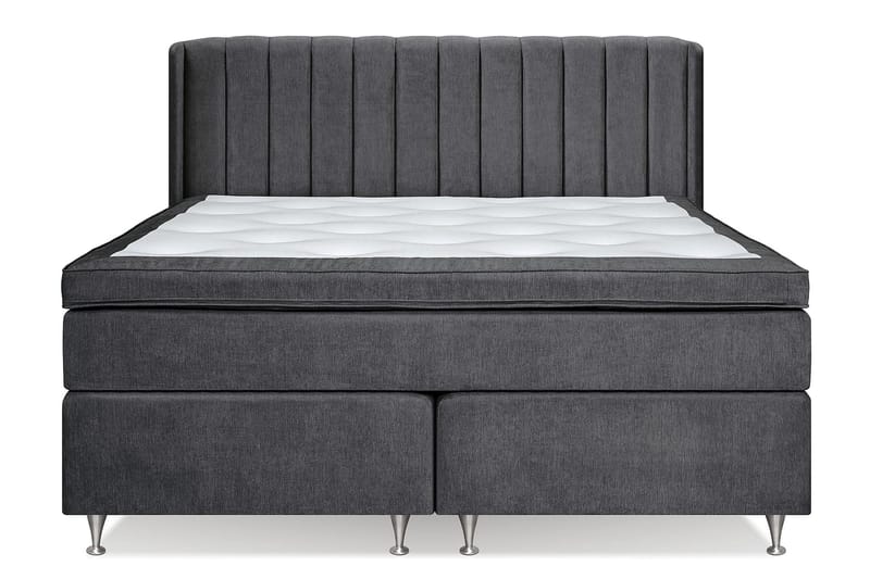 Joluma Sängpaket Fast/Medium 180x200 cm - (+Fler val) 180x200 cm Mörkgrå - Möbler - Säng - Kontinentalsäng