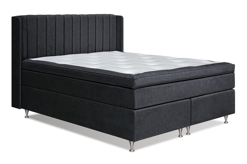 Joluma Sängpaket Fast/Medium 180x200 cm - (+Fler val) 180x200 cm Svart - Möbler - Säng - Kontinentalsäng
