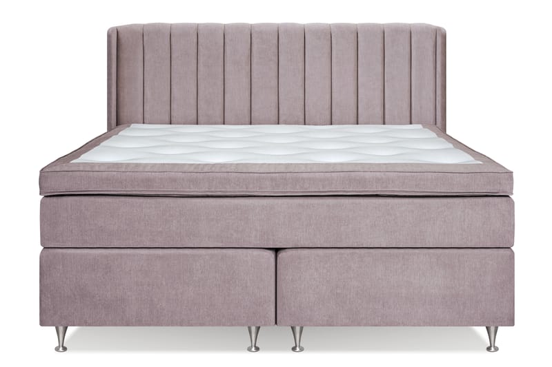 Joluma Sängpaket Fast/Medium 180x200 cm - (+Fler val) 180x200 cm Vintagerose - Möbler - Säng - Komplett sängpaket