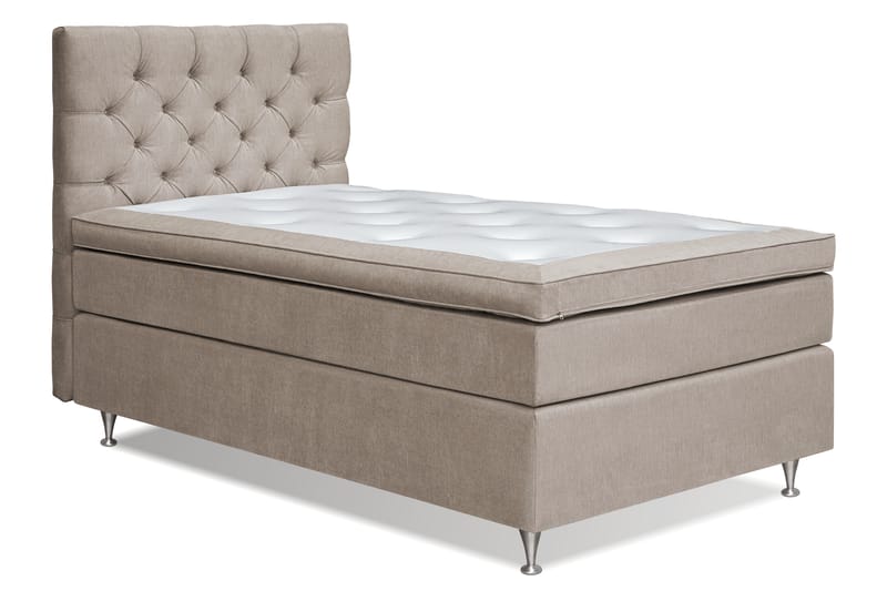 Joluma Sängpaket Medium 105x200 cm - (+Fler val) 105x200 cm Beige - Komplett sängpaket - Kontinentalsäng