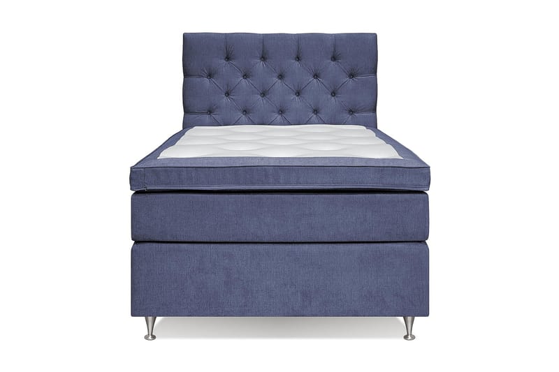Joluma Sängpaket Medium 105x200 cm - (+Fler val) 105x200 cm Mörkblå - Komplett sängpaket - Kontinentalsäng