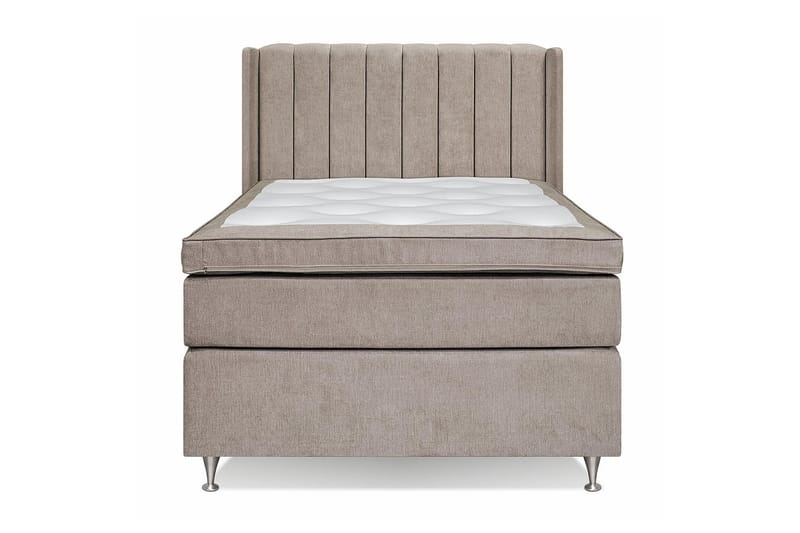 Joluma Sängpaket Medium 120x200 cm - (+Fler val) 120x200 cm Beige - Komplett sängpaket - Kontinentalsäng