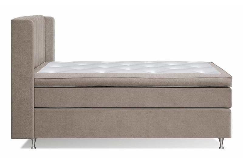 Joluma Sängpaket Medium 120x200 cm - (+Fler val) 120x200 cm Beige - Komplett sängpaket - Kontinentalsäng