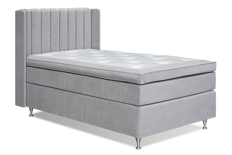 Joluma Sängpaket Medium 120x200 cm - (+Fler val) 120x200 cm Ljusgrå - Möbler - Säng - Komplett sängpaket