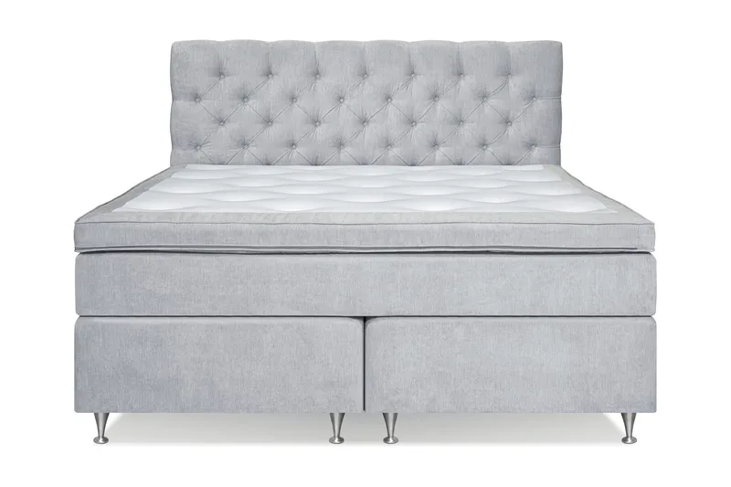 Joluma Sängpaket Medium 160x200 cm - (+Fler val) 160x200 cm Ljusgrå - Möbler - Säng - Kontinentalsäng