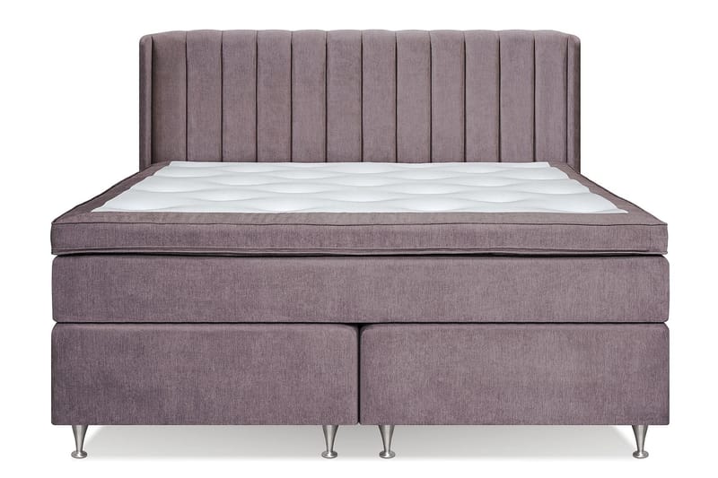 Joluma Sängpaket Medium 160x200 cm - (+Fler val) 160x200 cm Mörkrosa - Möbler - Säng - Kontinentalsäng