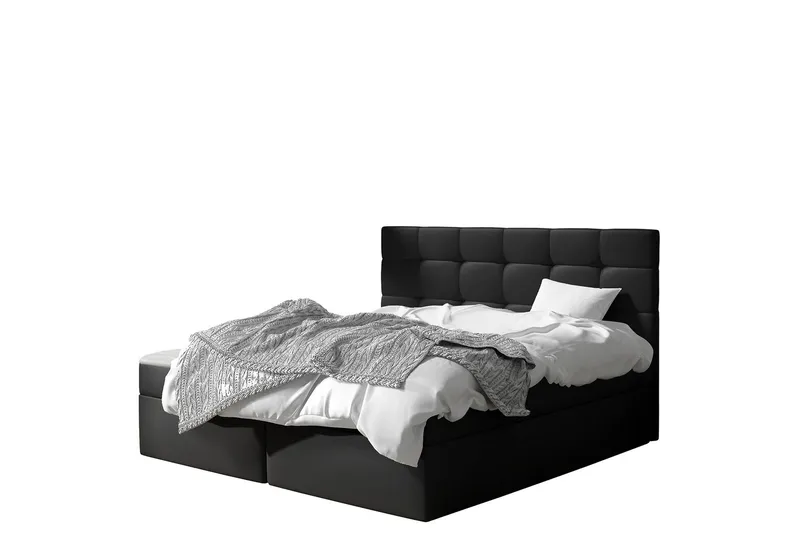 Kleiv Kontinentalsäng 180x200 cm - Svart - Möbler - Säng - Kontinentalsäng