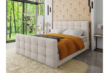 Kleos Kontinentalsäng 180x200cm med Sänggavel - Beige - Möbler - Säng - Kontinentalsäng