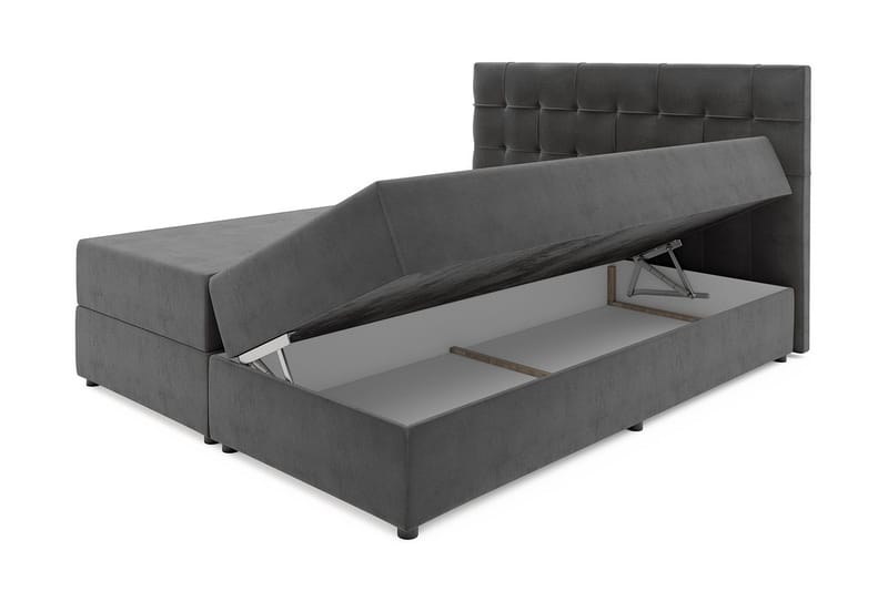 Kontinentalsäng 160x200 cm Blå - Blå - Möbler - Säng - Kontinentalsäng