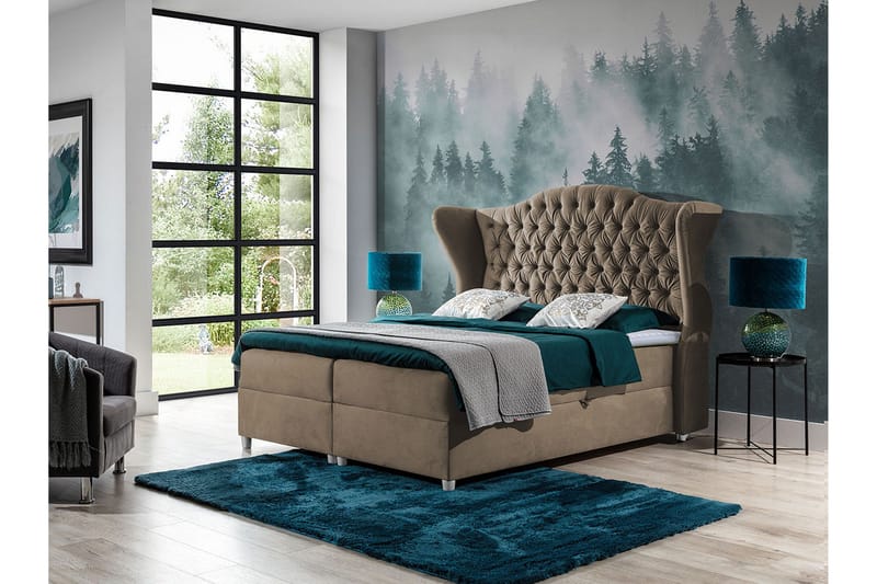 Kontinentalsäng 160x200 - Möbler - Säng - Kontinentalsäng