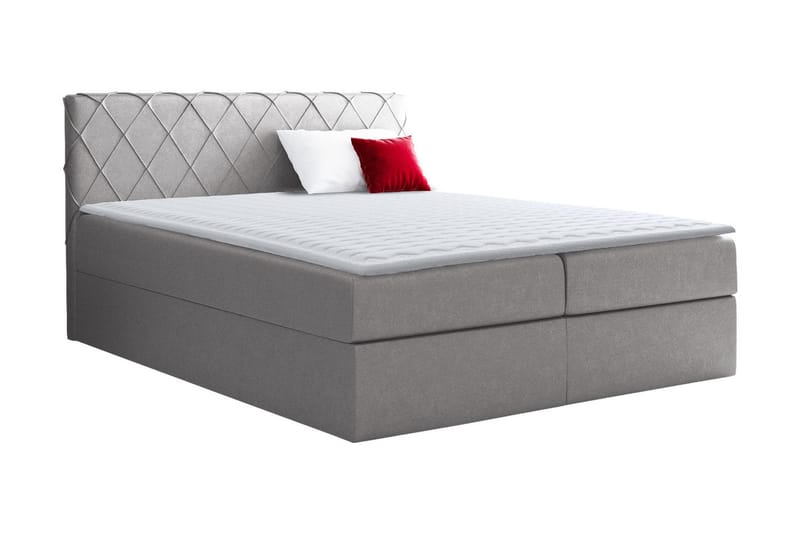 Korshavn Kontinentalsäng 140x200 - Grå - Möbler - Säng - Kontinentalsäng