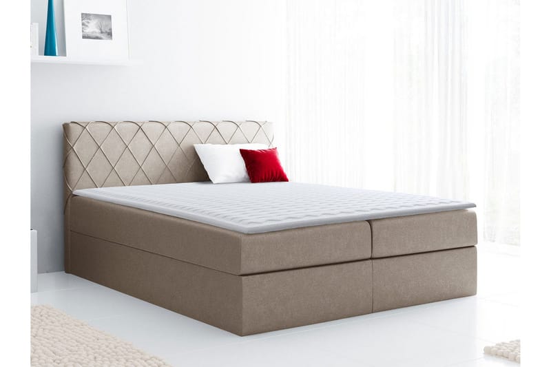 Korshavn Kontinentalsäng 180x200 - Beige - Möbler - Säng - Kontinentalsäng