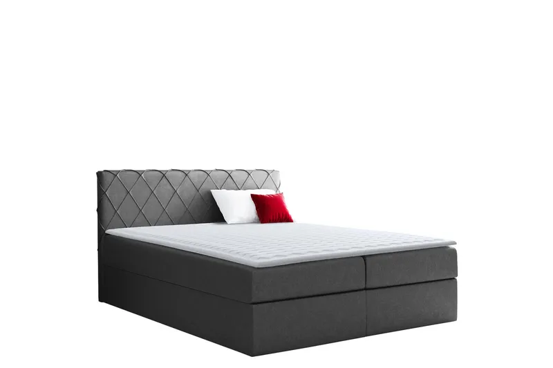 Korshavn Kontinentalsäng 180x200 - Grå - Möbler - Säng - Kontinentalsäng