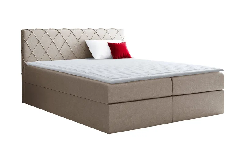 Korshavn Kontinentalsäng 200x200 - Beige - Möbler - Säng - Kontinentalsäng