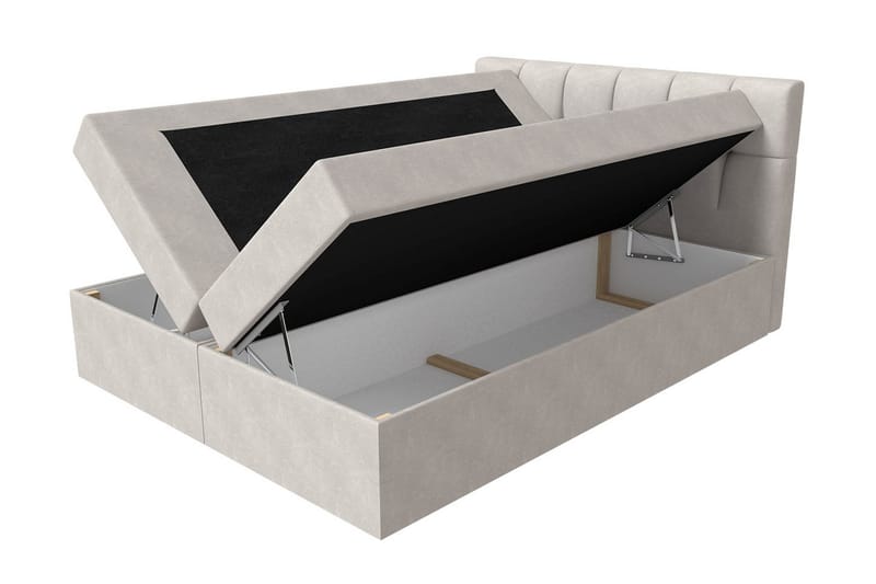 Kramvik Kontinentalsäng 160x200 - Grå - Möbler - Säng - Kontinentalsäng