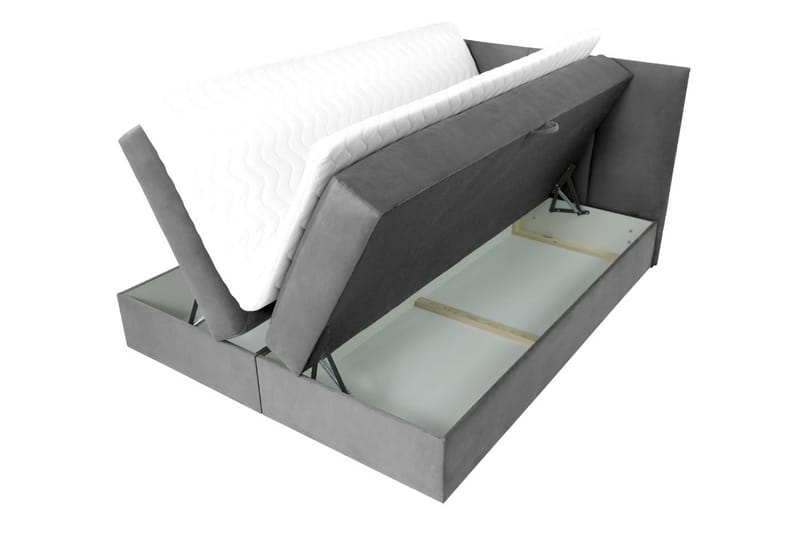 Laggano Kontinentalsäng 160x200 cm + Bäddmadrass - Rosa - Möbler - Säng - Kontinentalsäng